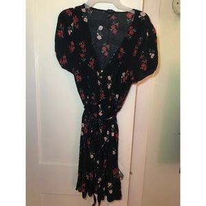 Floral print dress